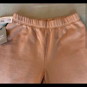 BNWT Pink TNA cozy AF sweat pants